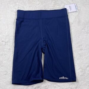 Dolfin Aquashape Womens Swim Shorts Navy Blue Athletic Jammer 361JA Size S NEW
